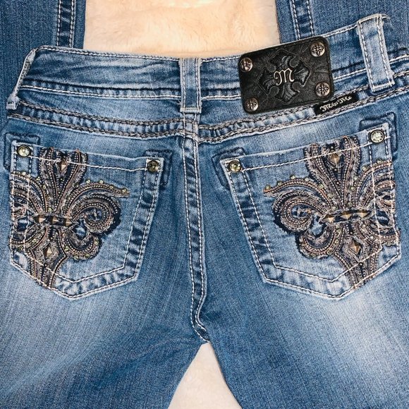 Miss Me Jeans Bootcut Size 27 32 Inseam 